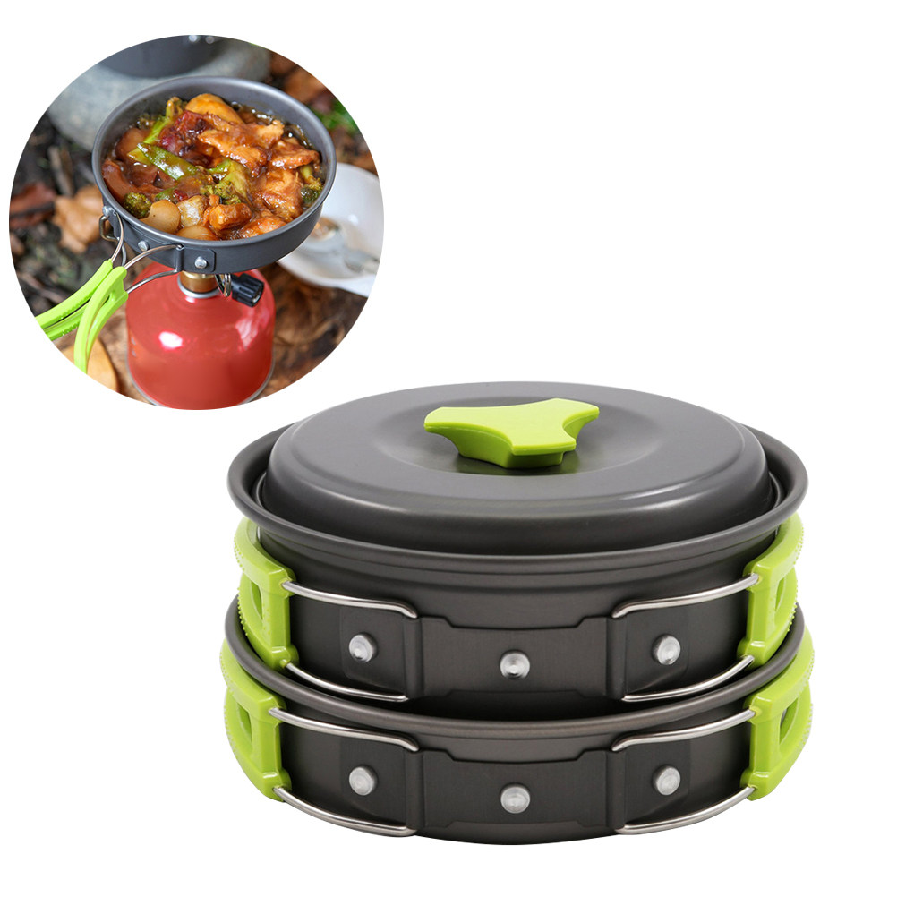 Camping Cooking Set With Bag - Set da Cucina da Campeggio 10
