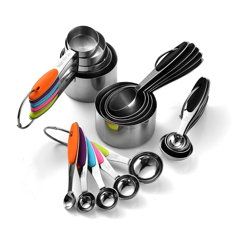 Camping Cooking Tool Set - 5/10 pezzi misurini e cucchiai in