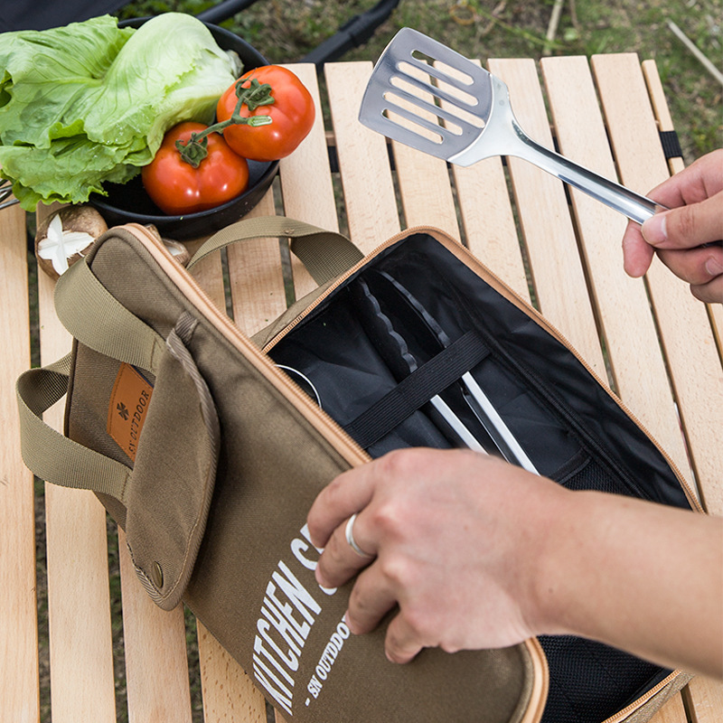 Camping Cooking Windscreen - Set da Cucina da Campeggio 8