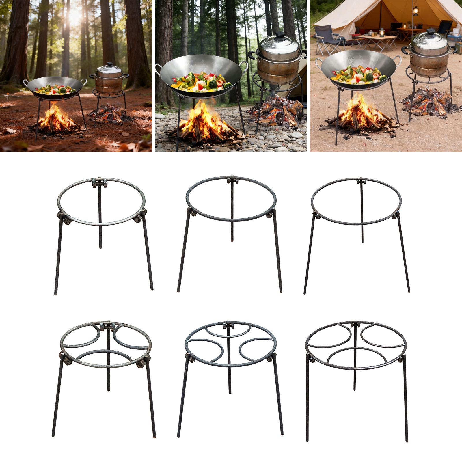 Camping Cooking Ovens - Treppiede per Falò, Supporto Multiuso per