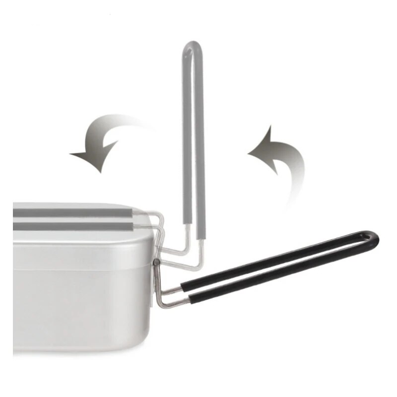 Camping Cooking And Eating - 800/1400ML Scatole per il pranzo in