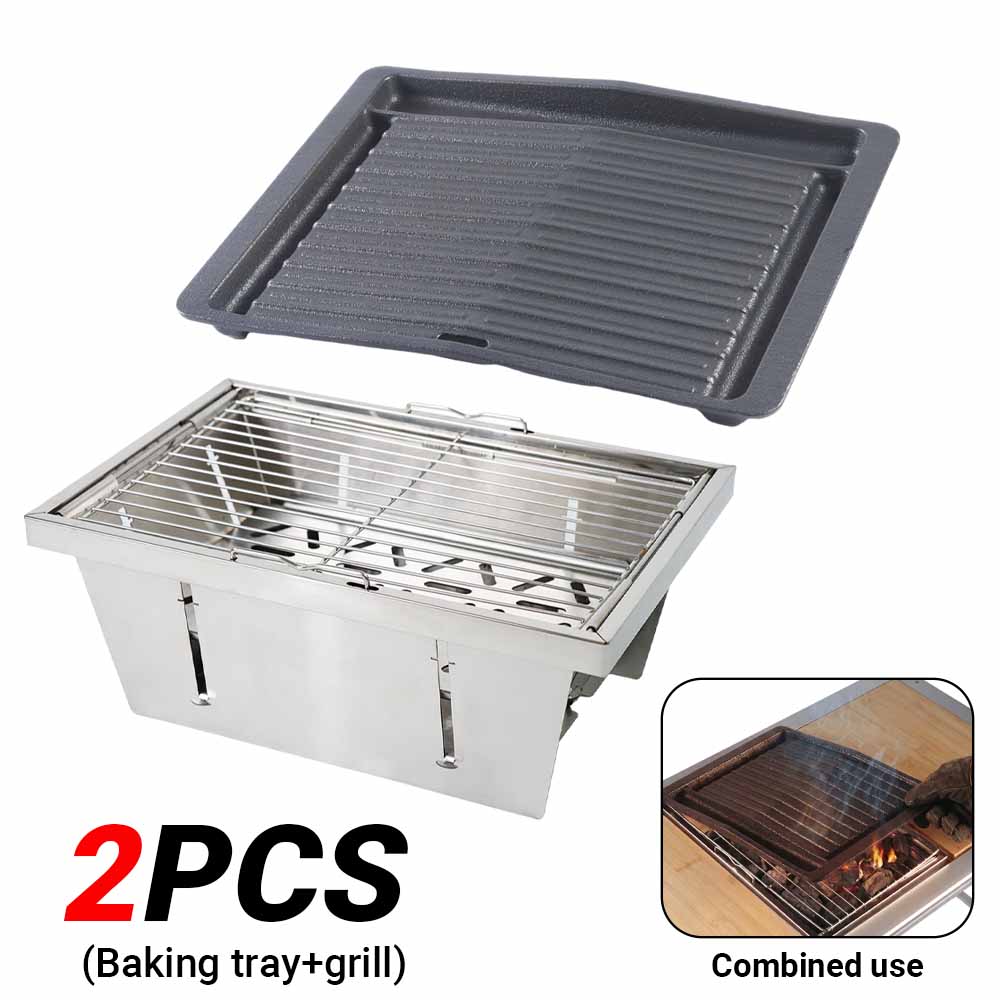 Camping Cooking Unit - Pandatour Griglia in Ghisa IGT 1