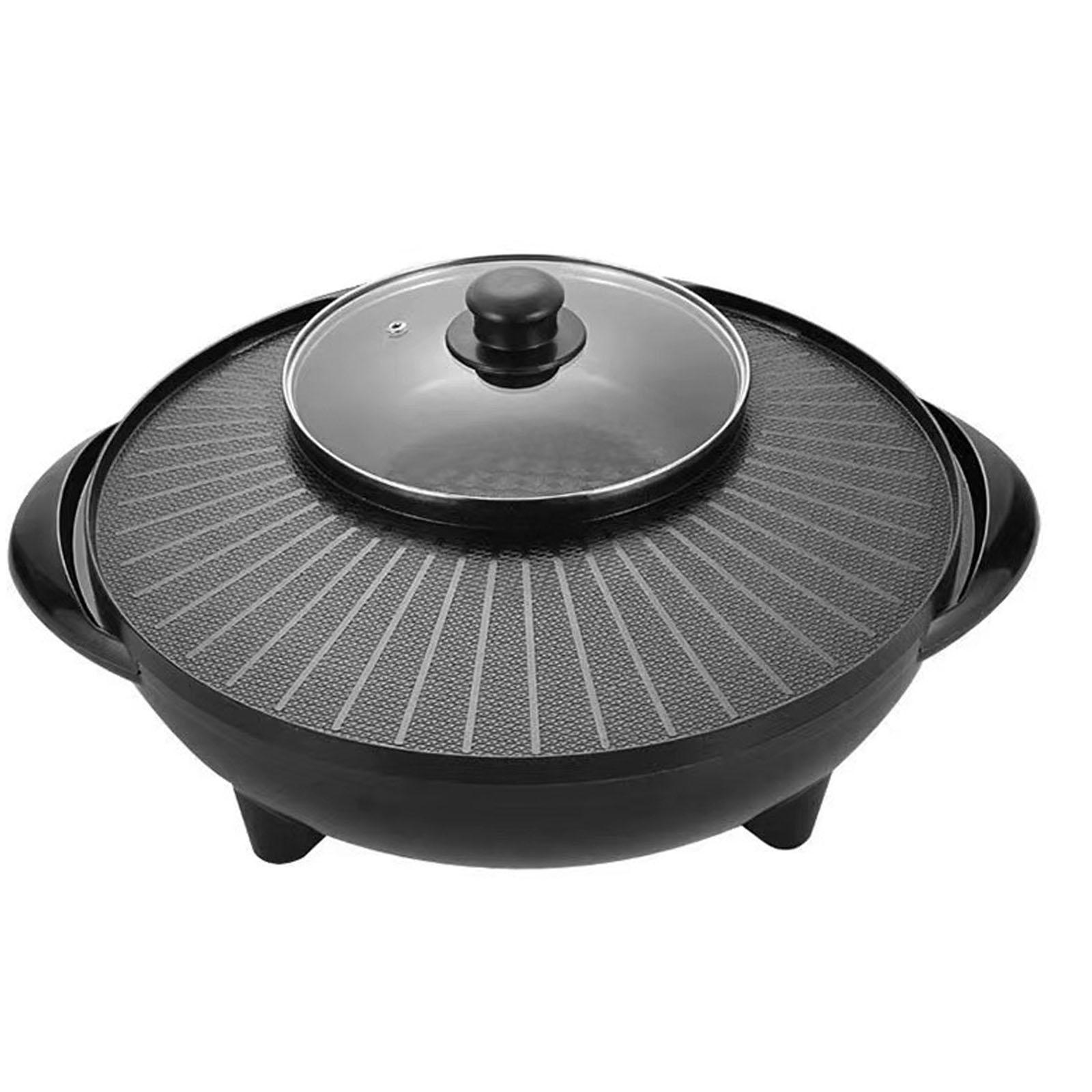 Camping Cooking Range - Griglia Elettrica con Pentola per Shabu