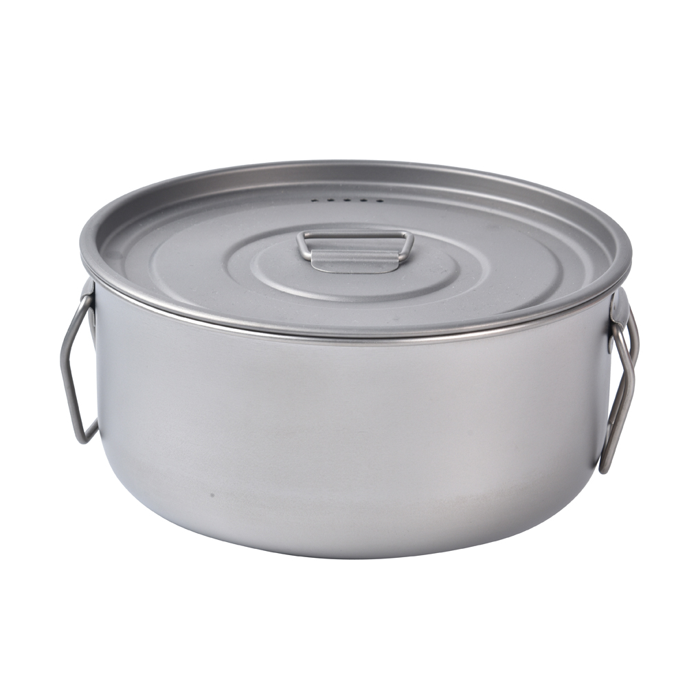 Camping Hanging Cooking Pot - Pentola sospesa per campeggio all'aperto, escursionismo,