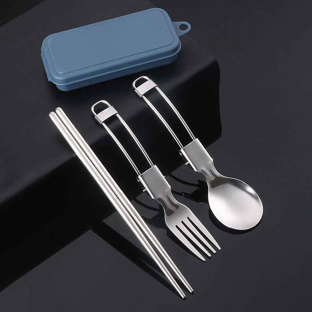 Camping Cooking Set Stainless Steel - Posate da picnic Utensile da campeggio