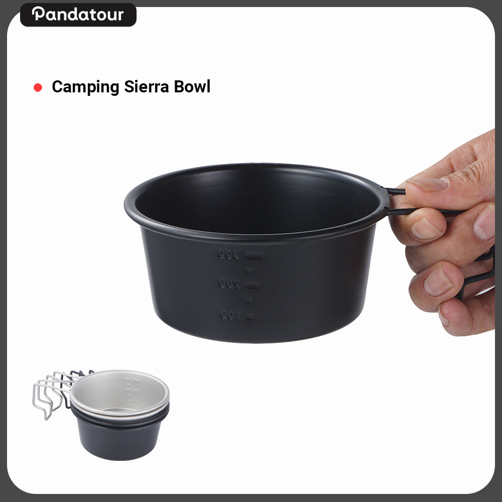 Camping Cooking Windscreen - Pandatour Ciotola da Campeggio Sierra con
