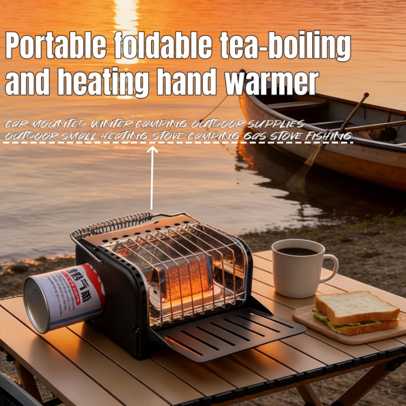 Campfire Cooking - Fornello a gas da campeggio 1200W,