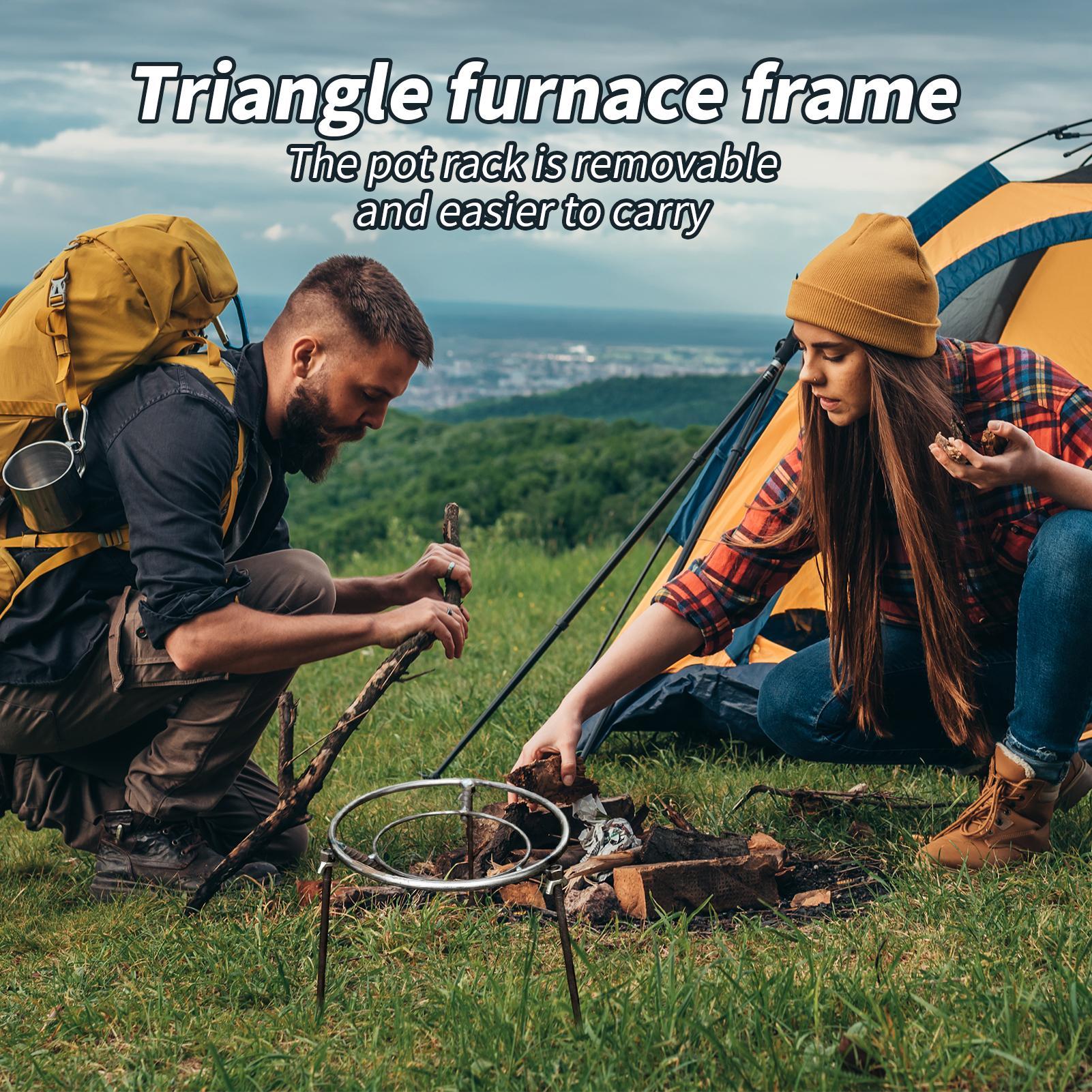 Camping Cooking Ovens - Treppiede da campeggio per cucinare Supporto