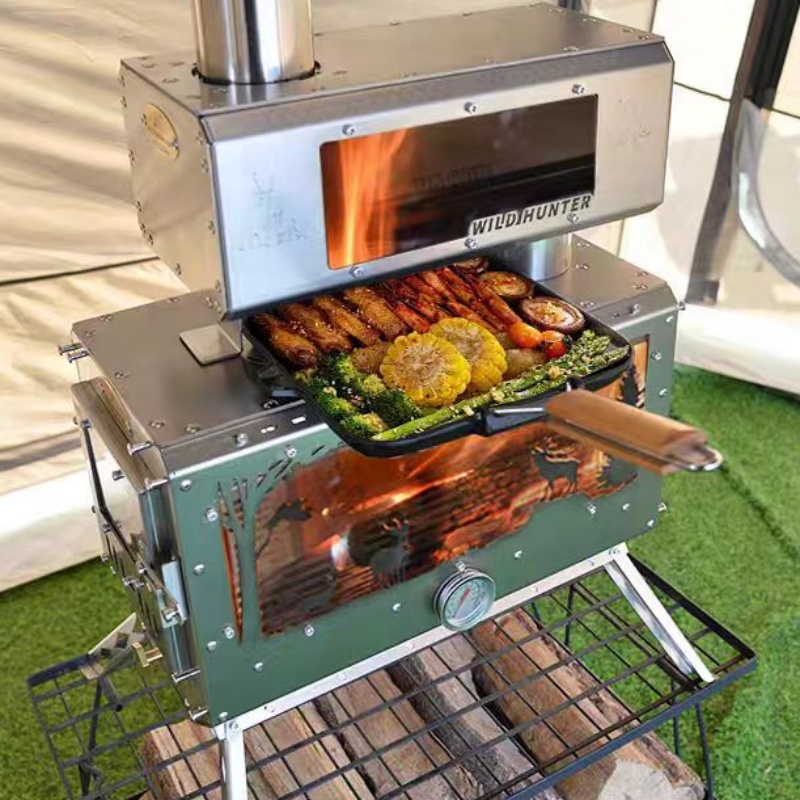 Camping With Cooking - Stufa a Legna da Campeggio con