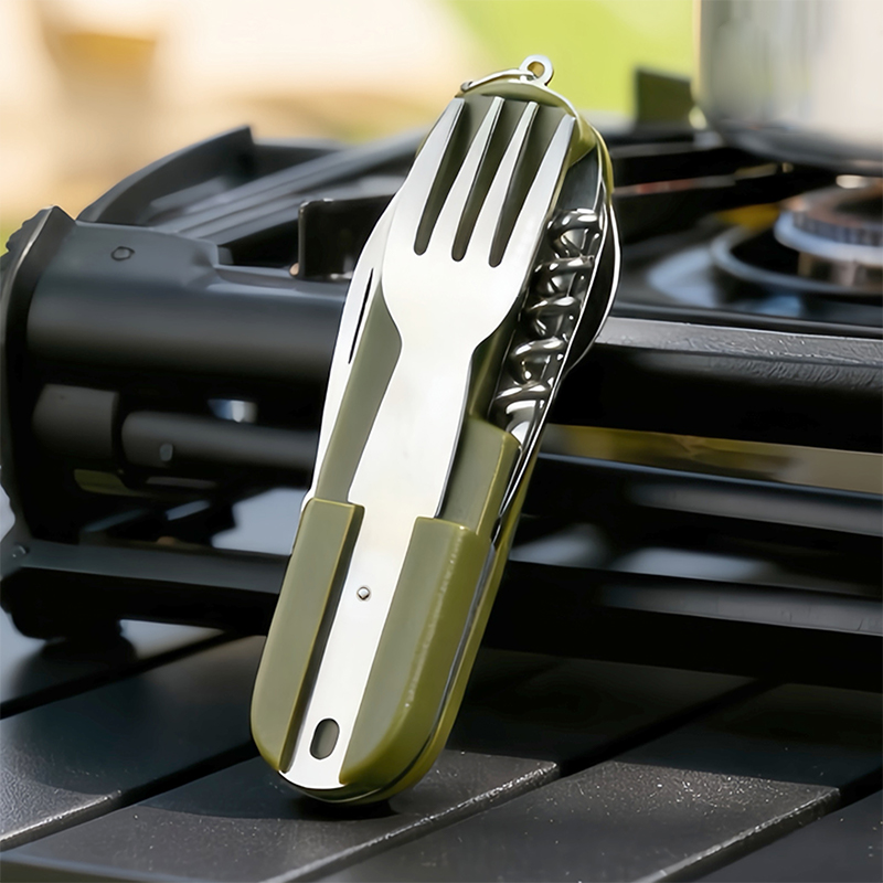 Camping Cooking And Eating - Nuovo set di posate da campeggio