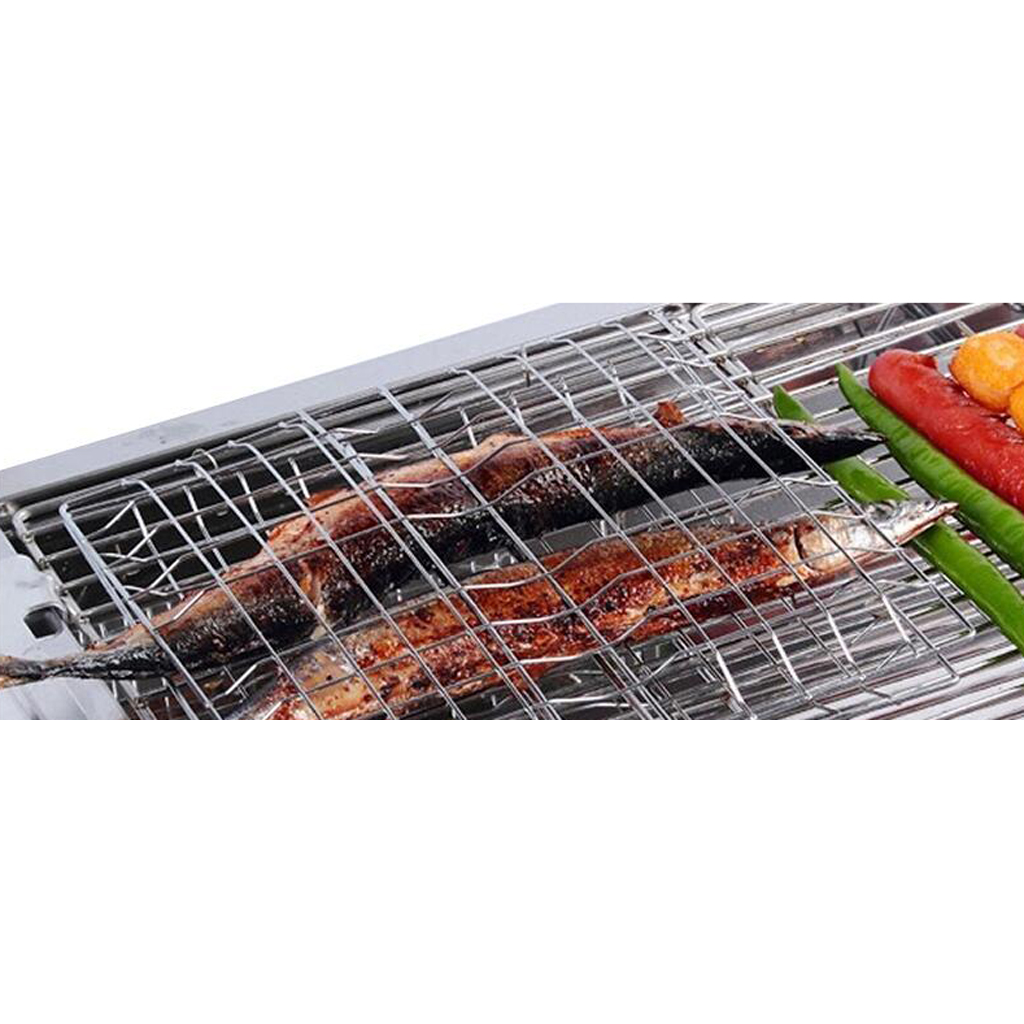 Camping Cooking Set - Cestello per Barbecue di Alta Qualità,