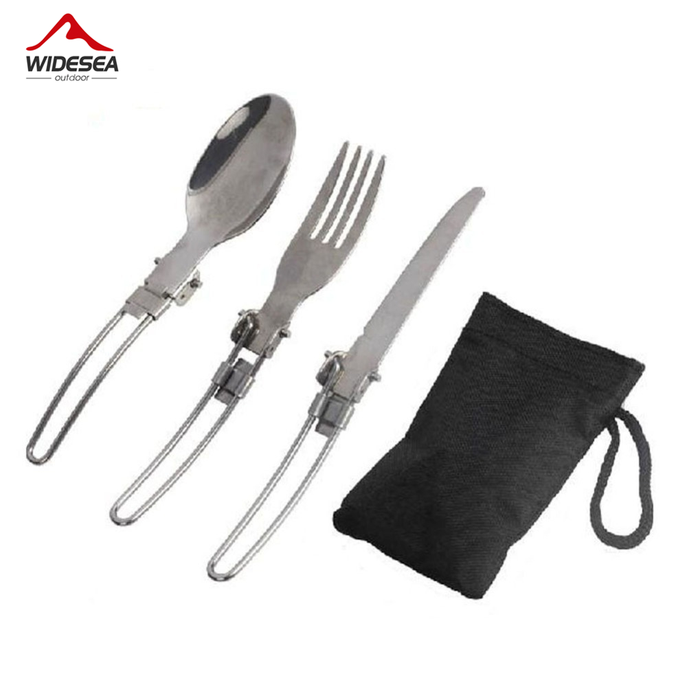 Camping Cooking And Eating - 3 pezzi 1 set portatile campeggio