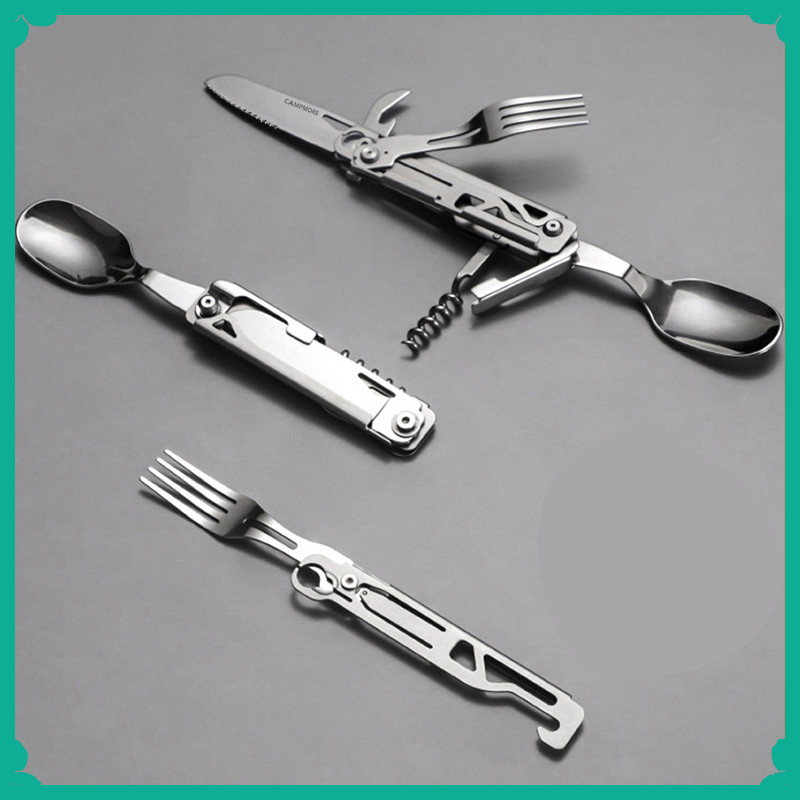 Set di forchette e cucchiai da - Camping Cooking Kit Box recensione e prezzo