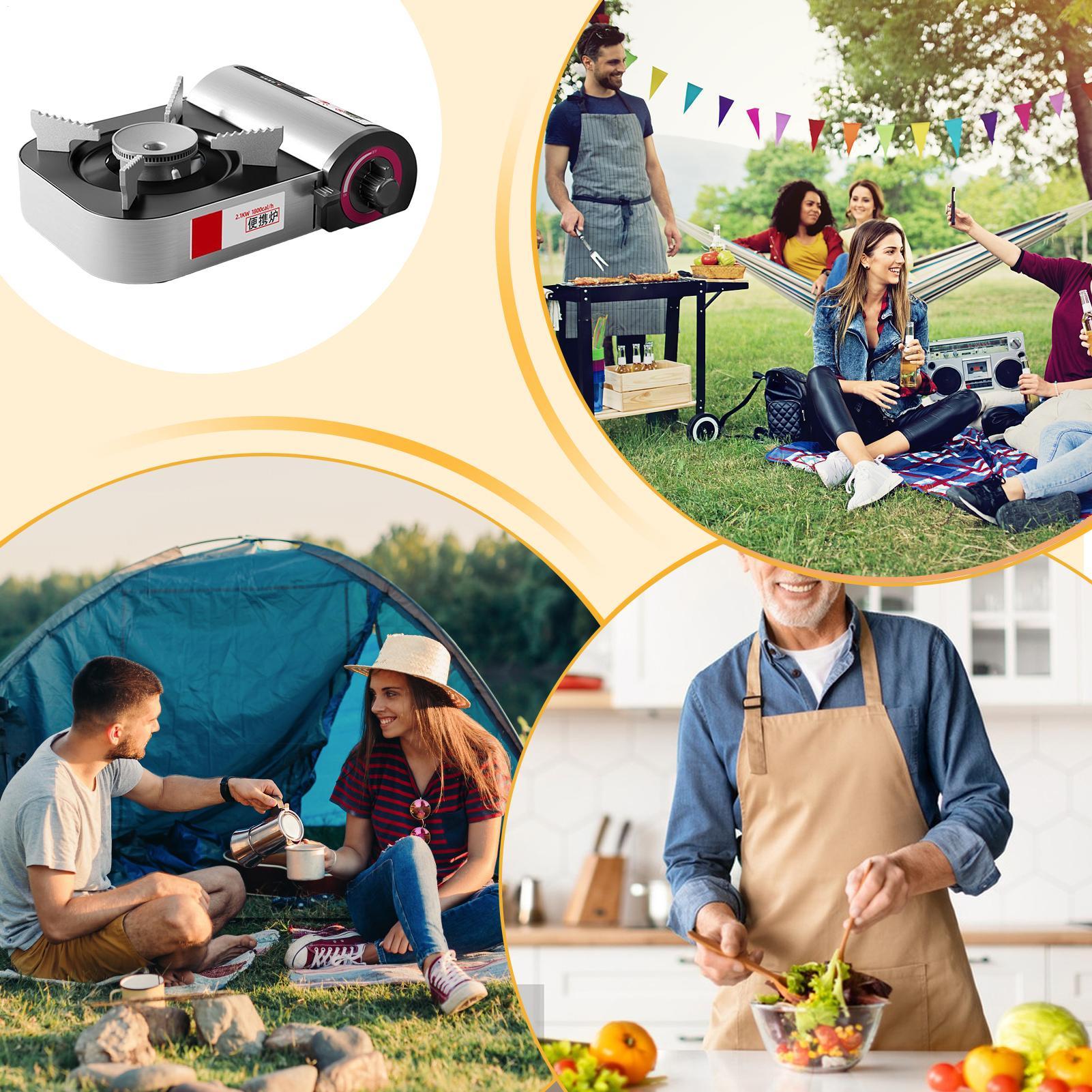 Bruciatore per fornello portat - Camping Cooking Gas Stove Portable Tool recensione e prezzo