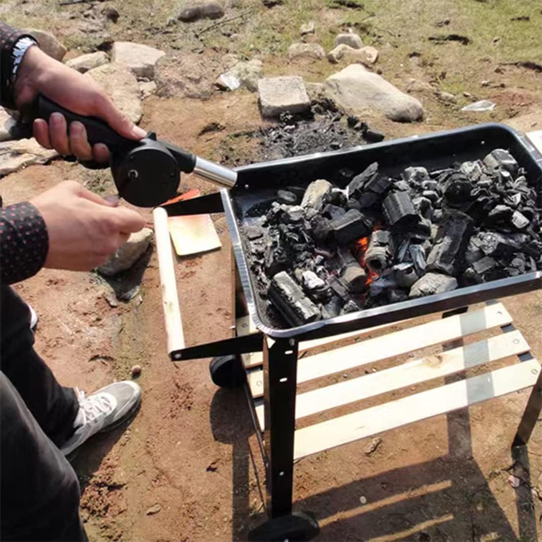 Ventilatore Portatile a Manove - Camping Cooking Unit recensione e prezzo