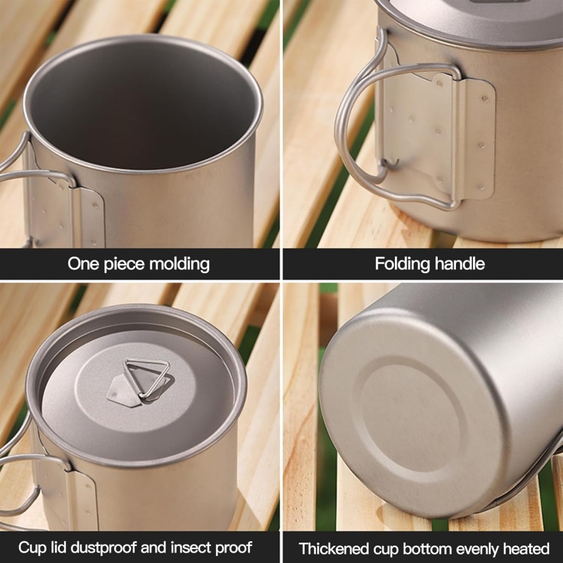 Tazza da campeggio in titanio  - Camping Cooking And Eating recensione e prezzo