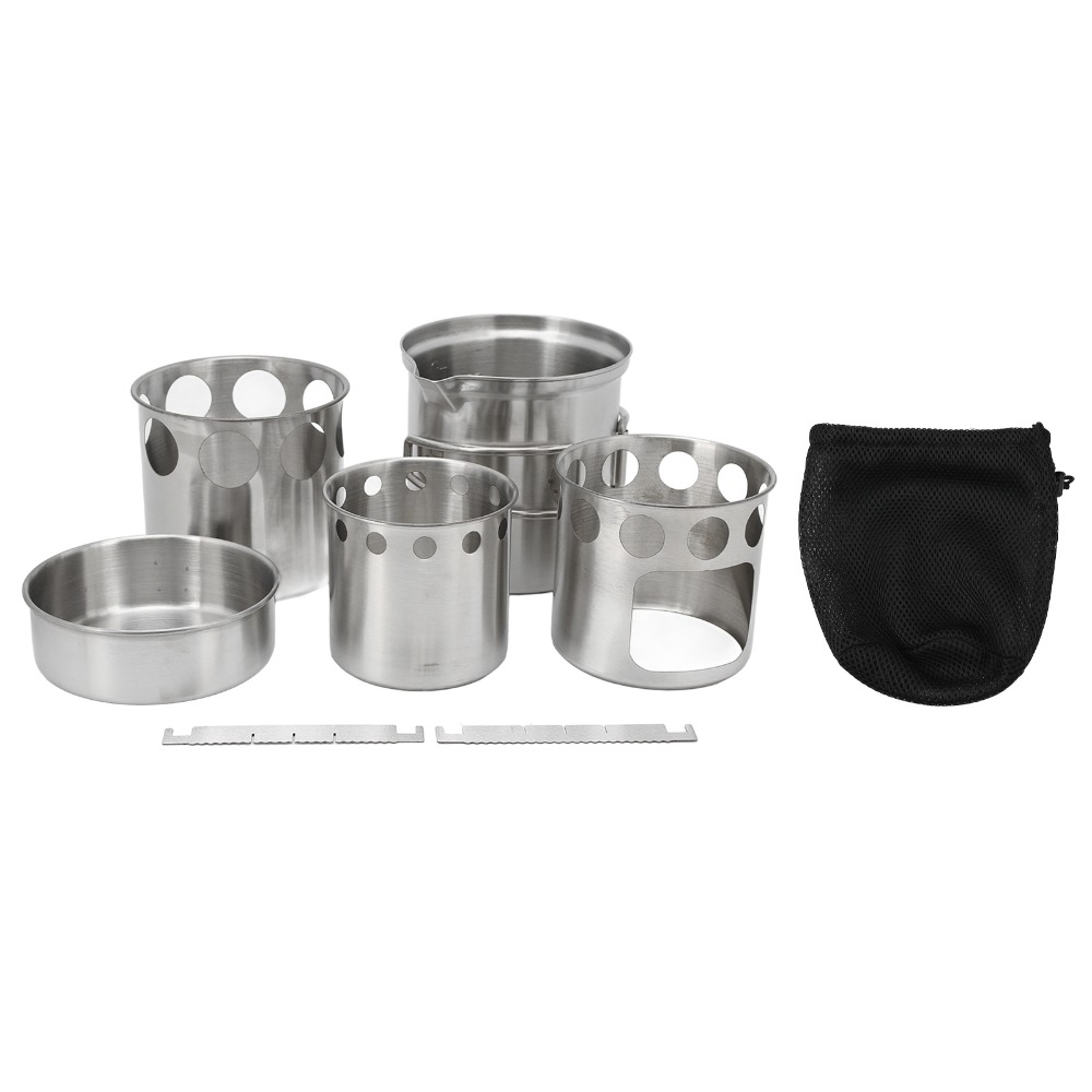 Set di Pentole da Campeggio in - Camping Cooking Set recensione e prezzo
