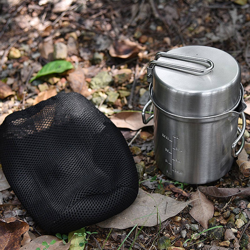 Set di pentole da campeggio in - Camping Cooking Set recensione e prezzo