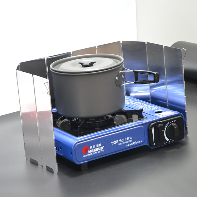 9 Piastre Stufa A Gas Vento Sh - Camping Cooking Windscreen recensione e prezzo