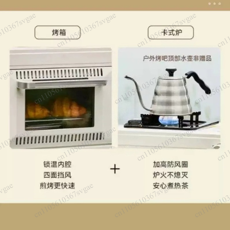 Forno a Gas Portatile da Ester - Camping Cooking Ovens recensione e prezzo