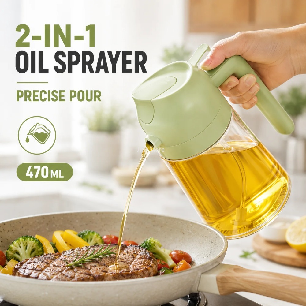 Dispenser Spray 2 in 1 per Oli - Camping With Cooking recensione e prezzo