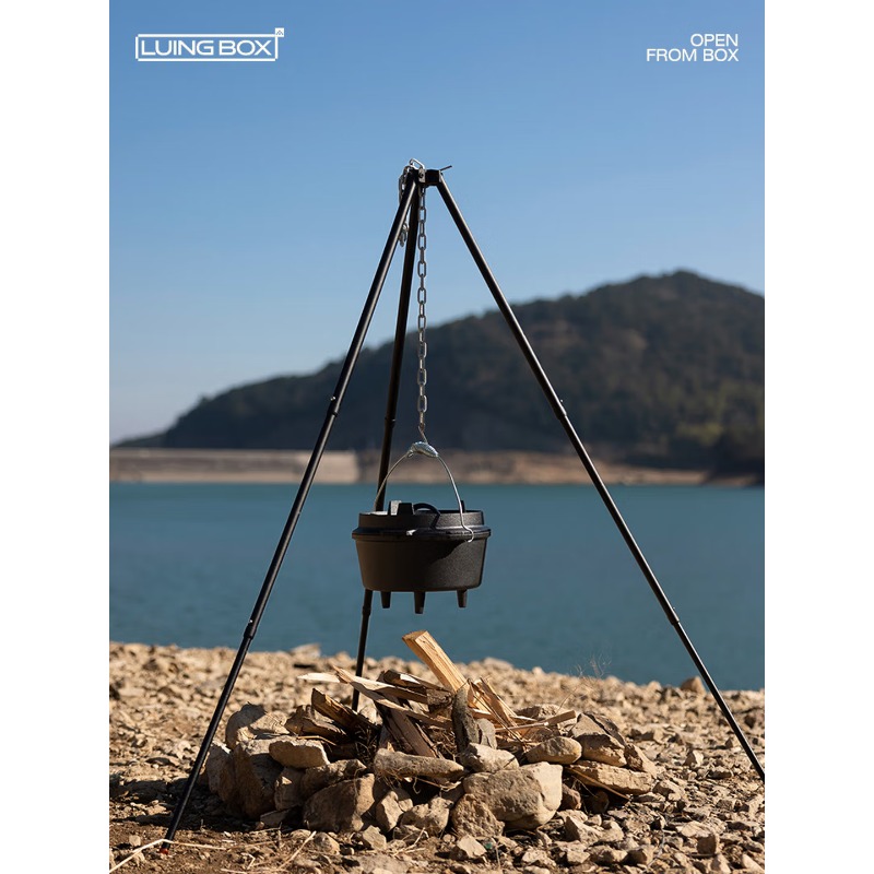 Supporto per Pentola in Lega d - Camping Hanging Cooking Pot recensione e prezzo