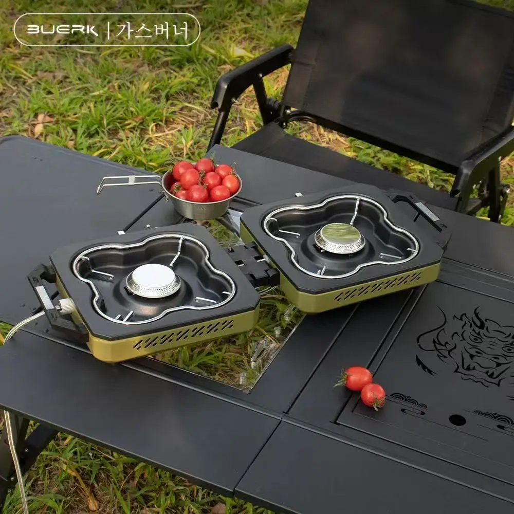 BUERK Fornello da campeggio Do - Camping Cooking Set Stainless Steel recensione e prezzo