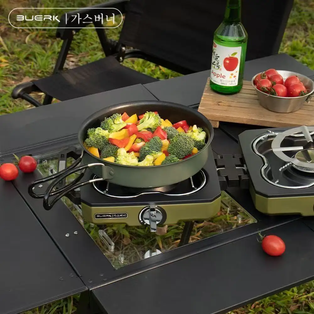 BUERK Fornello da campeggio Do - Camping Cooking Set Stainless Steel recensione e prezzo