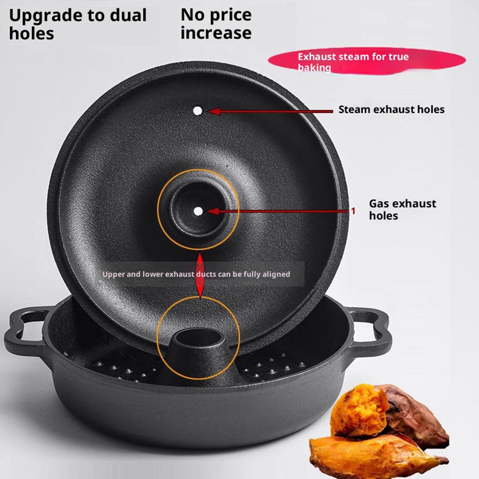 Calderone in ghisa per cucinar - Camping Cooking Ovens recensione e prezzo