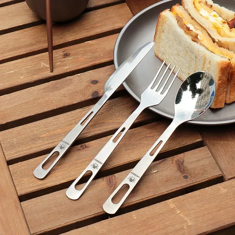 HWZBBEN Titanium Fork Spoon Kn - Camping Cooking And Eating recensione e prezzo