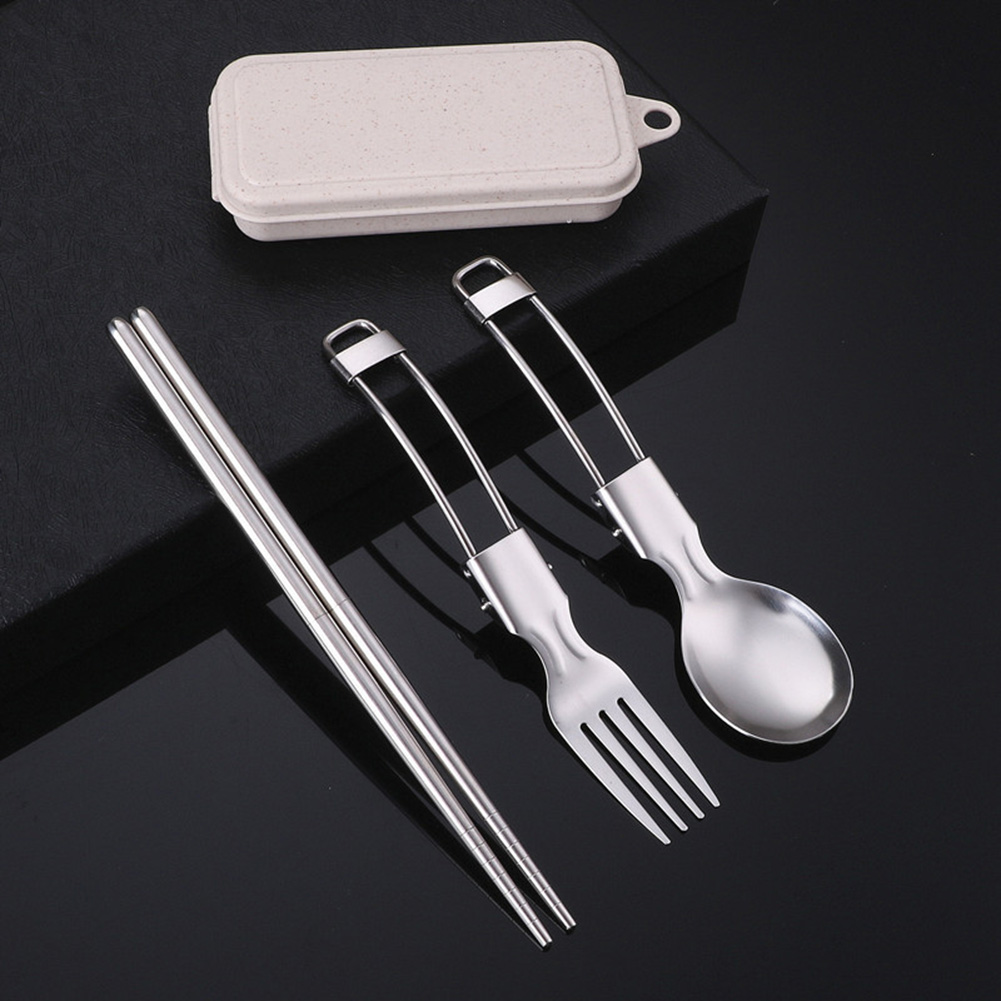 Posate da picnic Utensile da c - Camping Cooking Set Stainless Steel recensione e prezzo