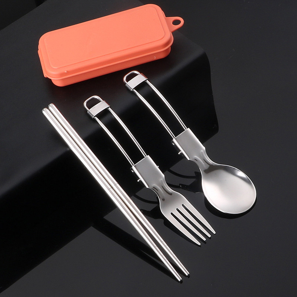 Posate da picnic Utensile da c - Camping Cooking Set Stainless Steel recensione e prezzo