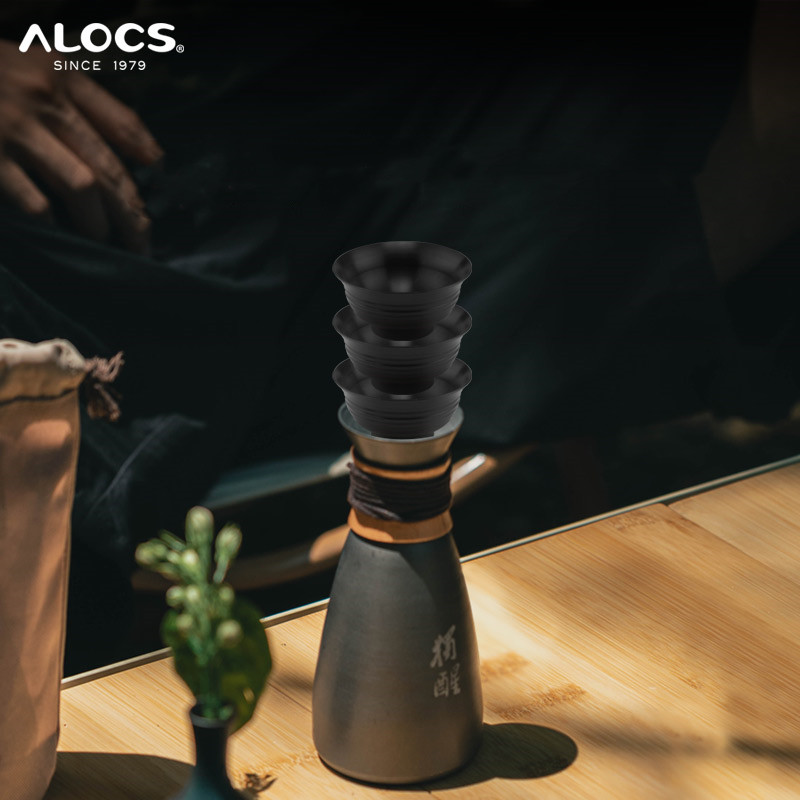 Set da Vino per Campeggio ALOC - Camping Cooking Set With Bag recensione e prezzo