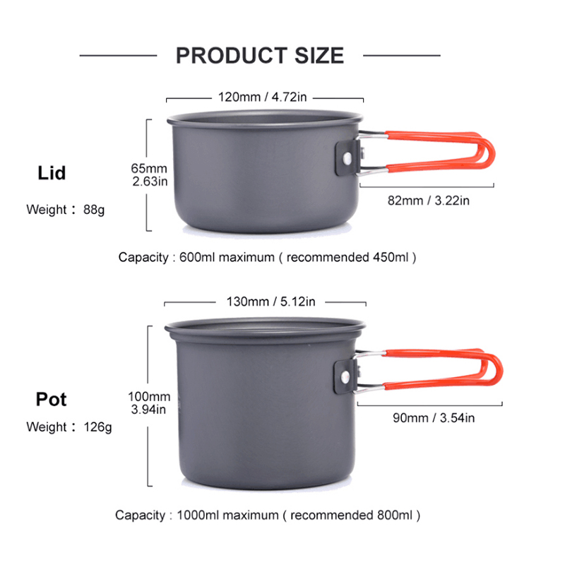 Widesea Utensili da cucina da  - Camping Cooking Dishes recensione e prezzo