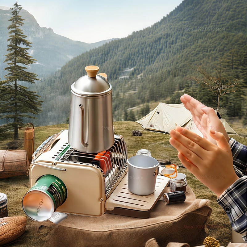 Fornello a gas da campeggio 12 - Campfire Cooking recensione e prezzo