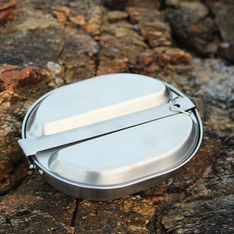 US Military Mess Kit, Retro Me - Camping Cooking Kit Box recensione e prezzo