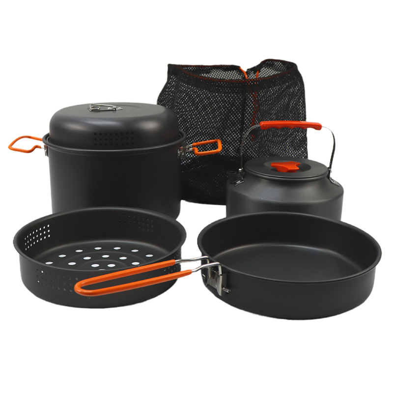 Set di pentole da esterno pent - Camping Cooking Set recensione e prezzo