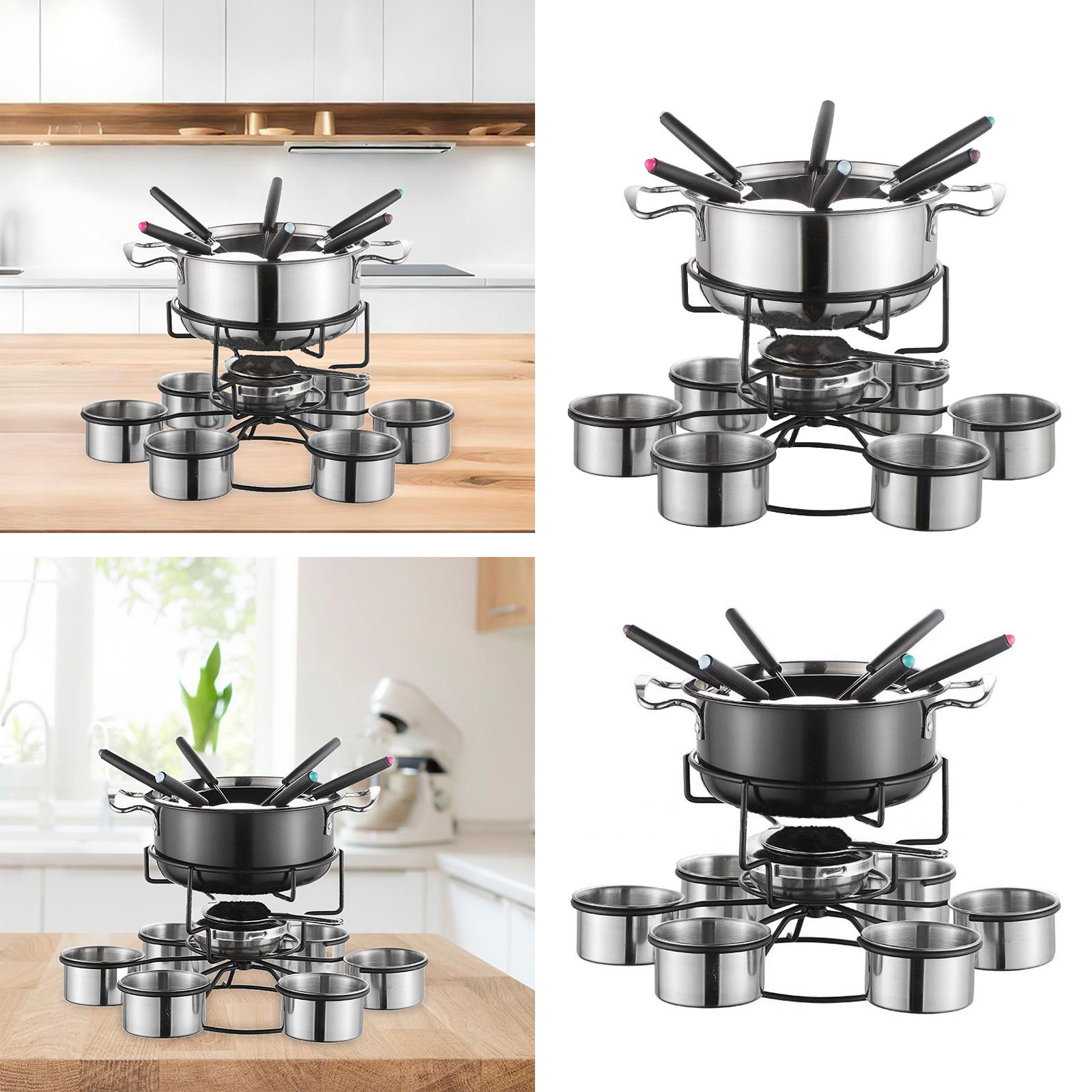 Set Pentola Fonduta Multifunzi - Camping Cooking Set Stainless Steel recensione e prezzo