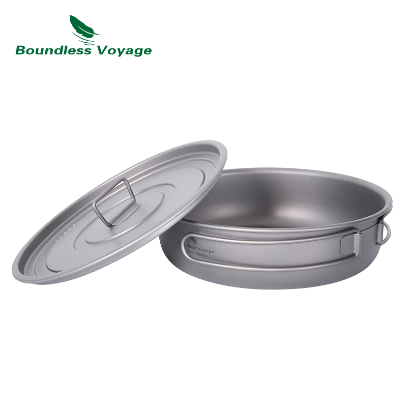 Padella in titanio Boundless V - Camping Cooking Range recensione e prezzo