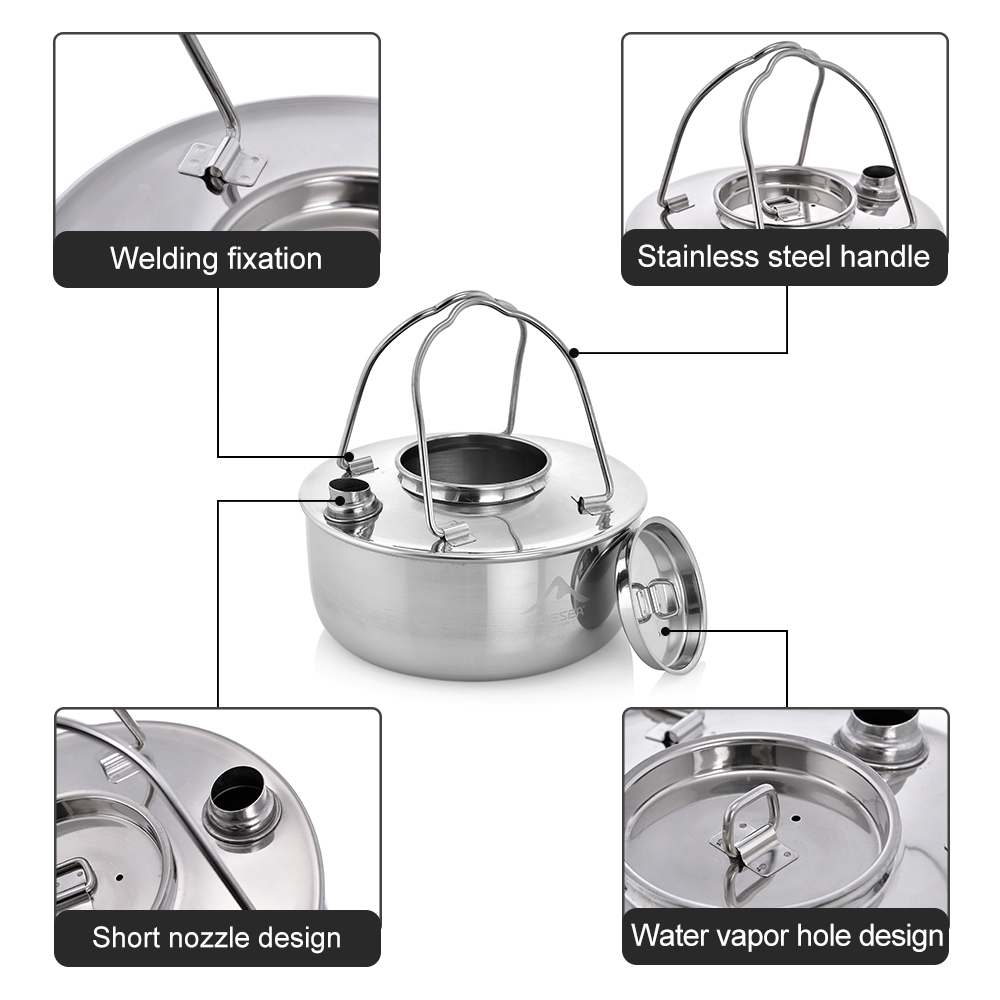 Widesea Camping Outdoor 1.7L S - Camping Cooking Unit recensione e prezzo