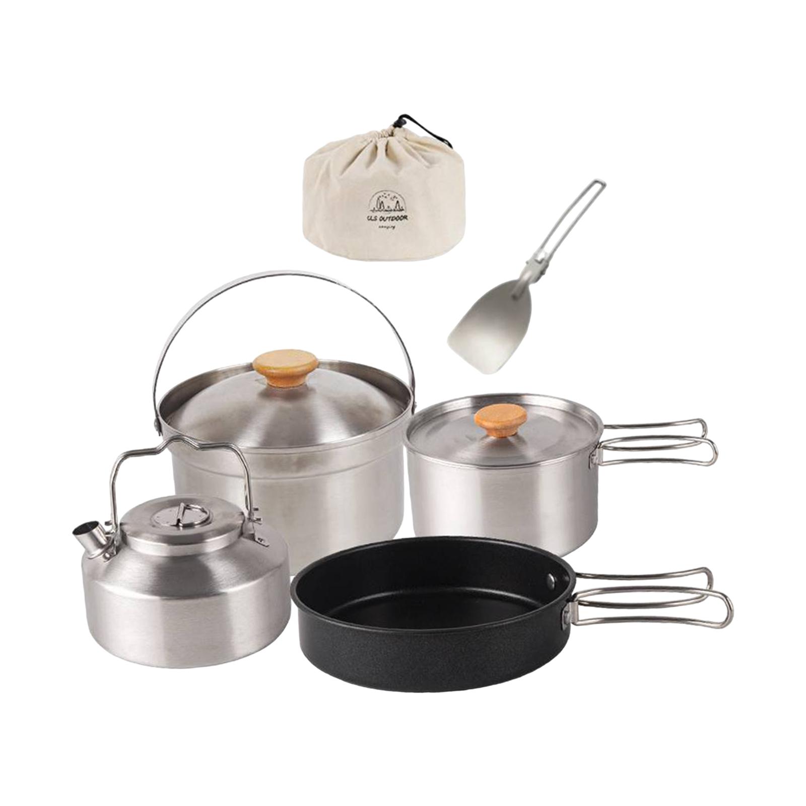 Set da Cucina da Campeggio, Pe - Camping Cooking Set With Bag recensione e prezzo