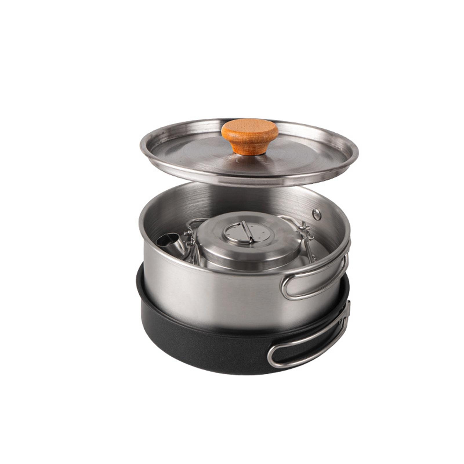 Set da Cucina da Campeggio, Pe - Camping Cooking Set With Bag recensione e prezzo