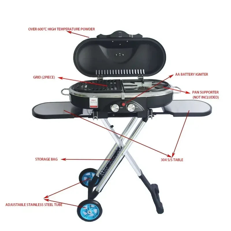 Griglia da campeggio per forne - Camping Cooking Range recensione e prezzo