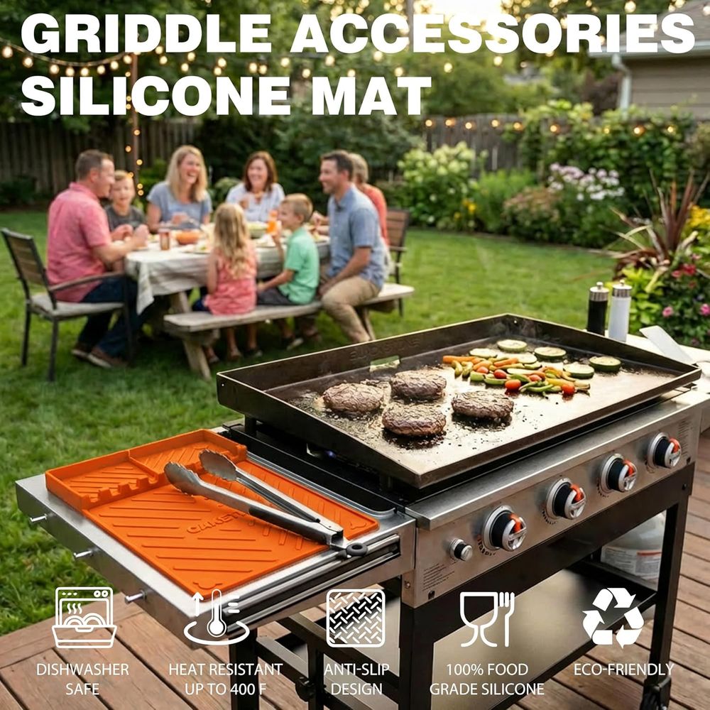 Tappetini in Silicone per Grig - Camping With Cooking recensione e prezzo