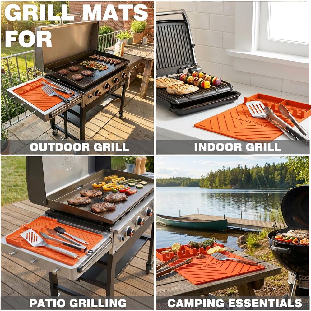 Tappetini in Silicone per Grig - Camping With Cooking recensione e prezzo