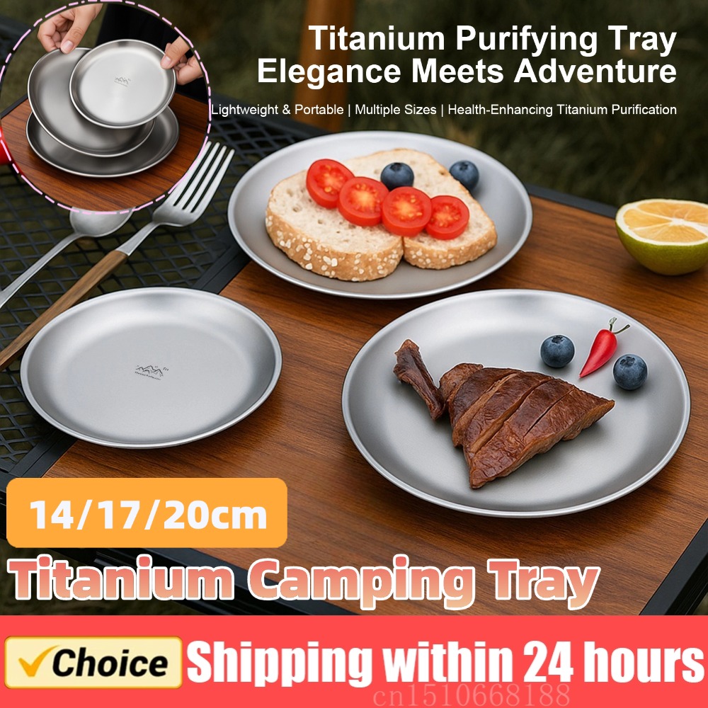 Piatto da campeggio in titanio - Camping Cooking And Eating recensione e prezzo