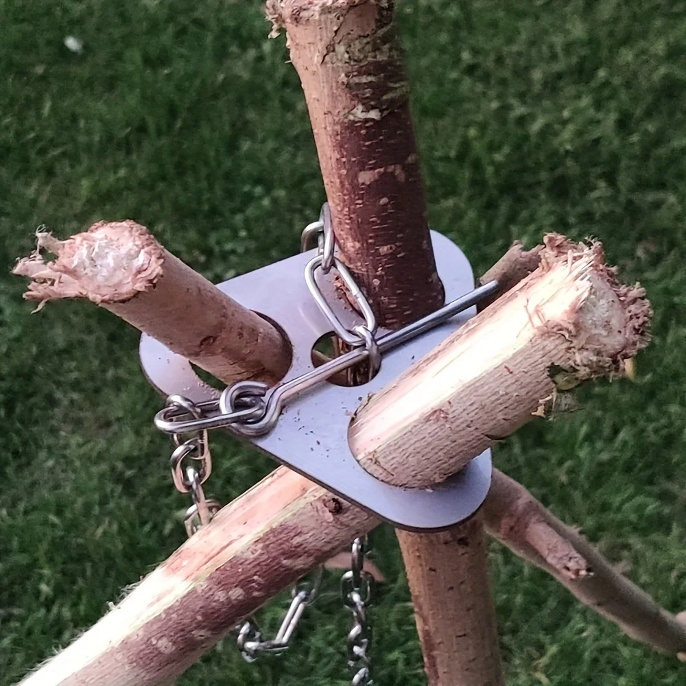Set di treppiede per barbecue  - Camping Hanging Cooking Pot recensione e prezzo