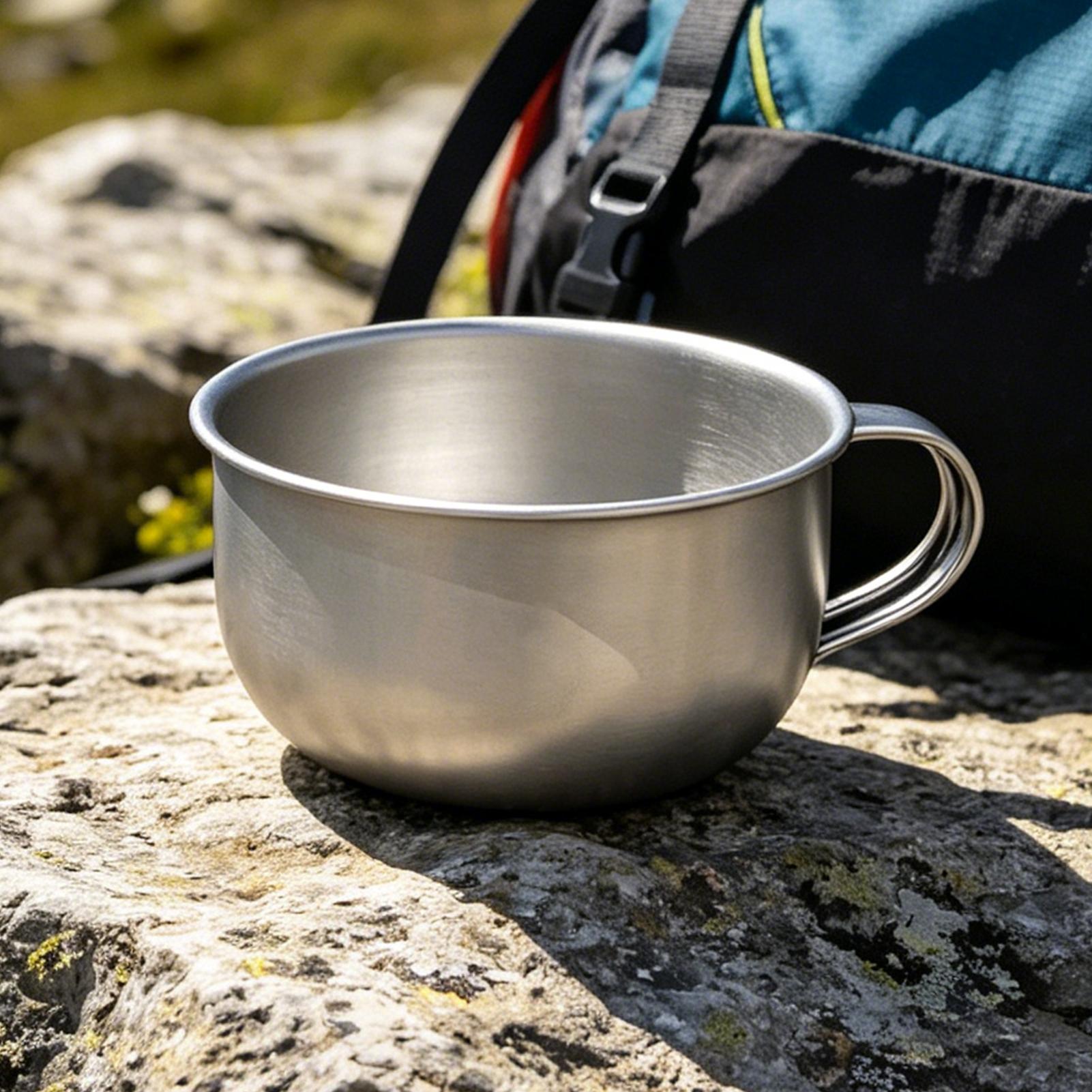 Tazza da campeggio da 220 ml c - Camping Cooking Set Stainless Steel recensione e prezzo