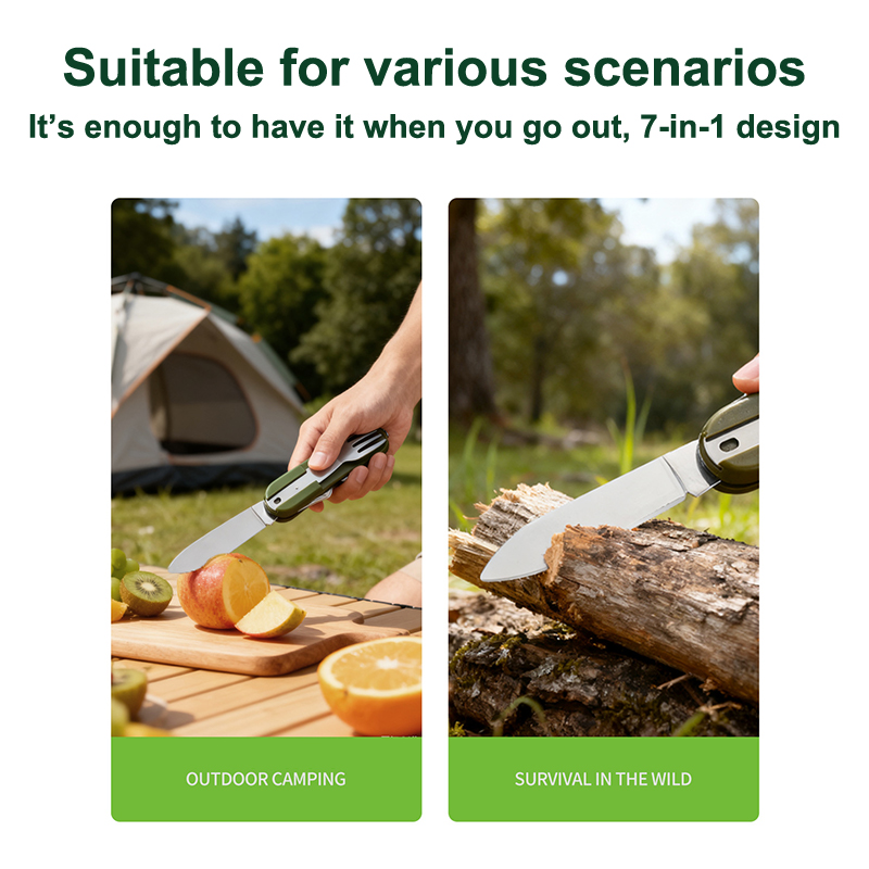 Nuovo set di posate da campegg - Camping Cooking And Eating recensione e prezzo
