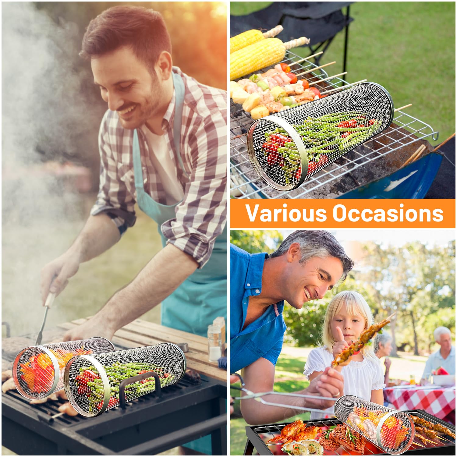 Cestini per grigliare da 2 pez - Camping Cooking Unit recensione e prezzo